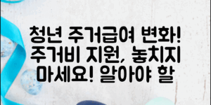 청년주거급여분리지급, 꼭 알아야 할 변화는?