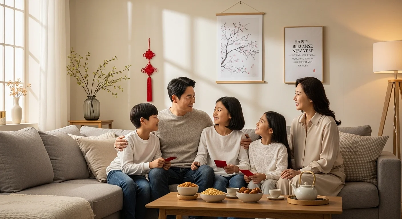 가족과 부모님께 마음을 전하는 따뜻한 새해 인사