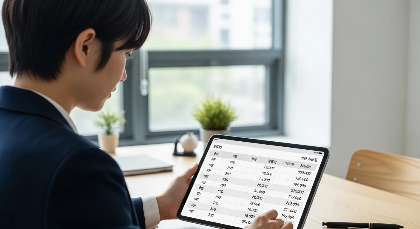 직급별 월급 기본 현황