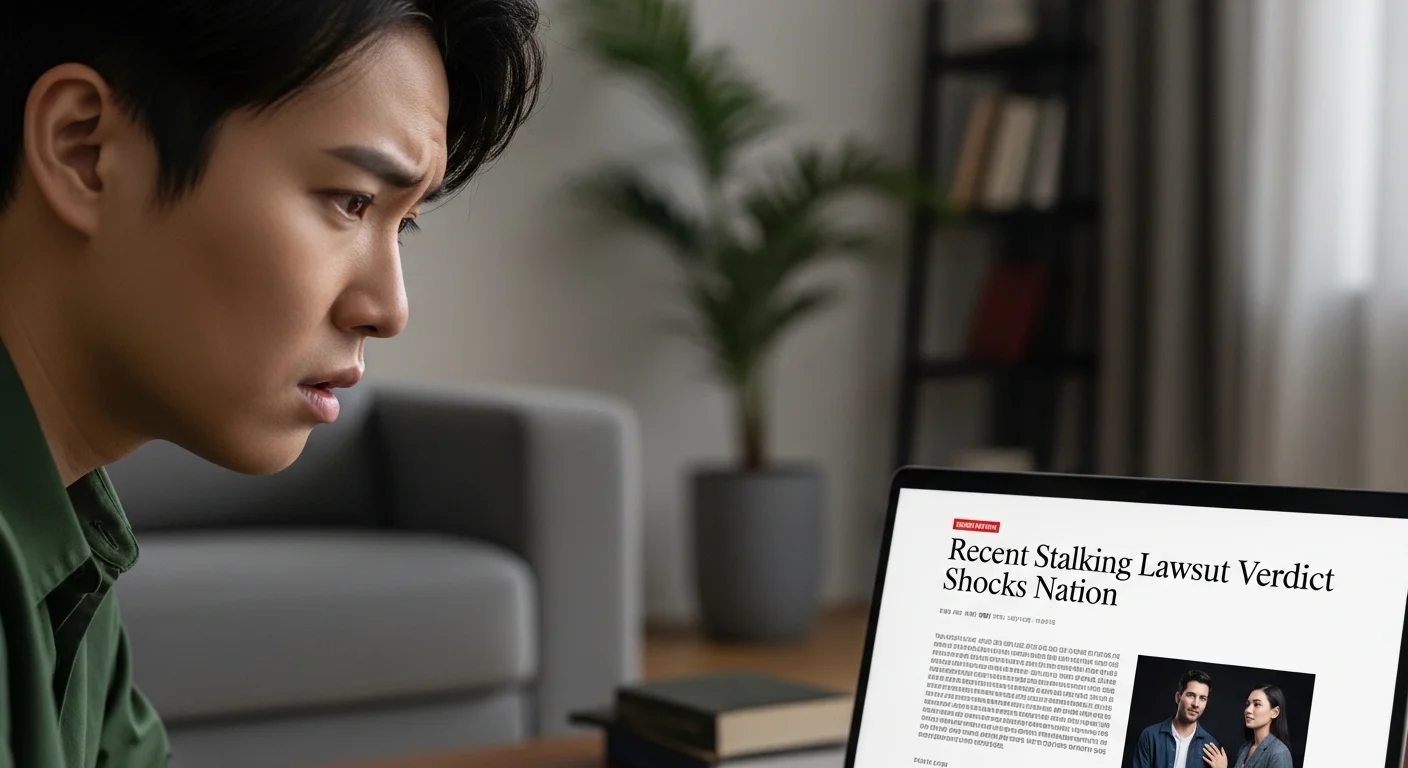 스토킹 고소 사건의 시작과 핵심 쟁점은 무엇인가요?