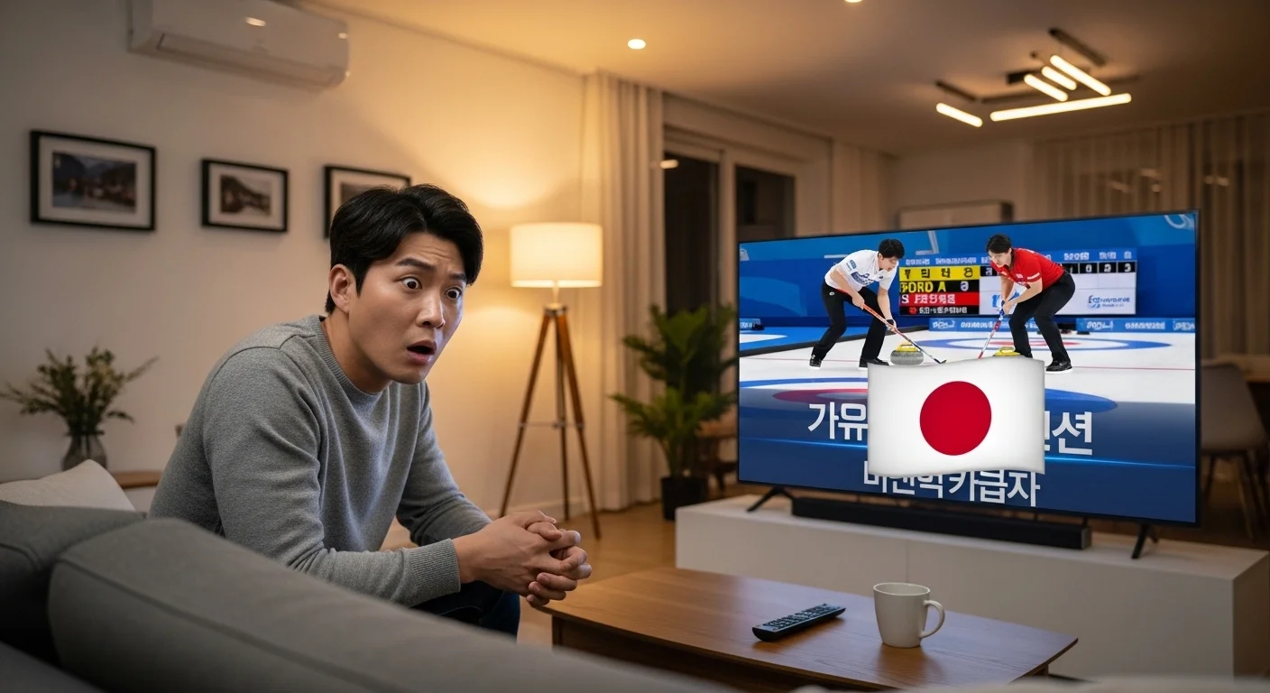 광고 중 10초간 일장기 노출, 사고의 순간