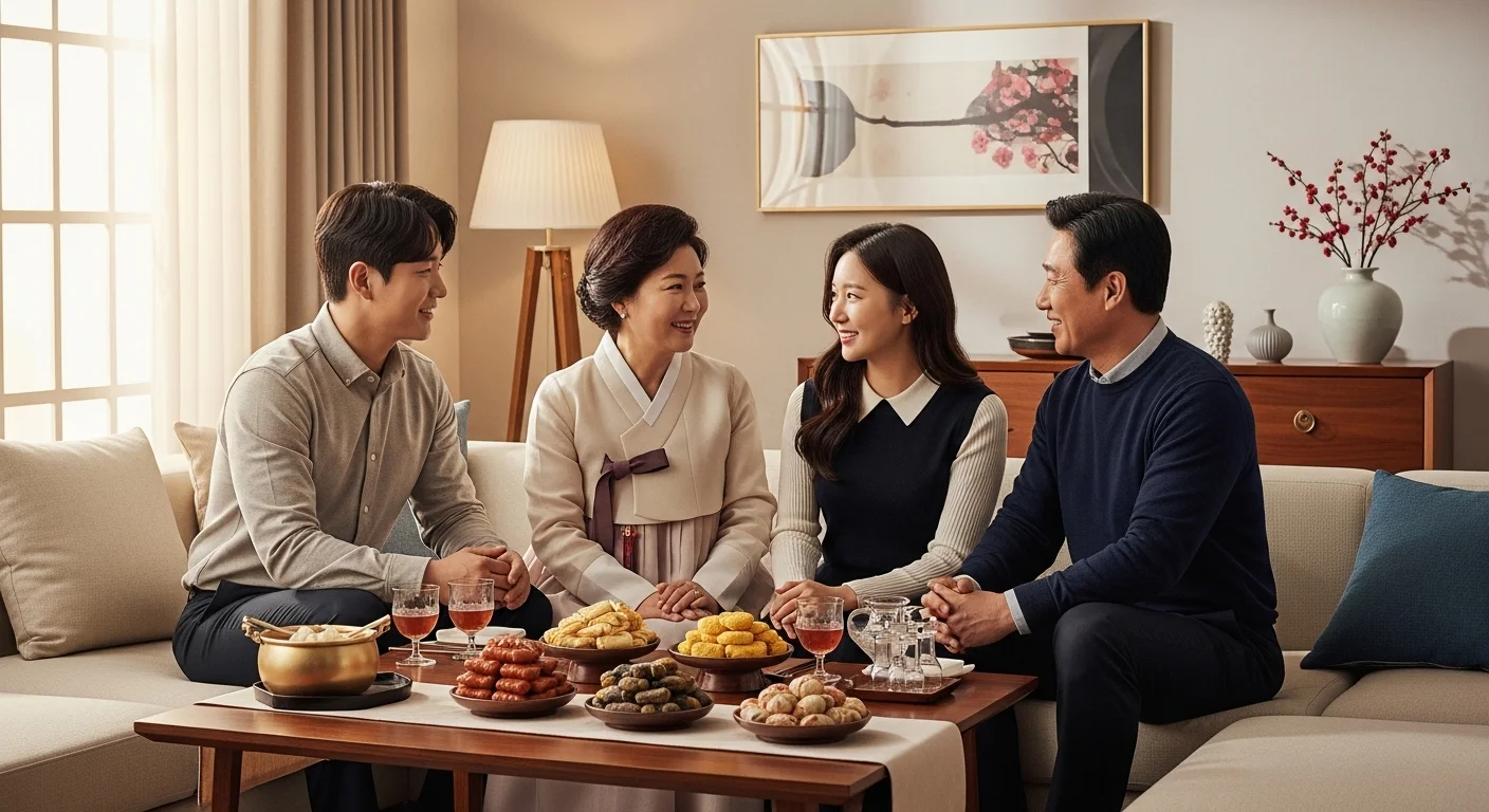 가족과 친구에게 마음을 담은 새해 인사