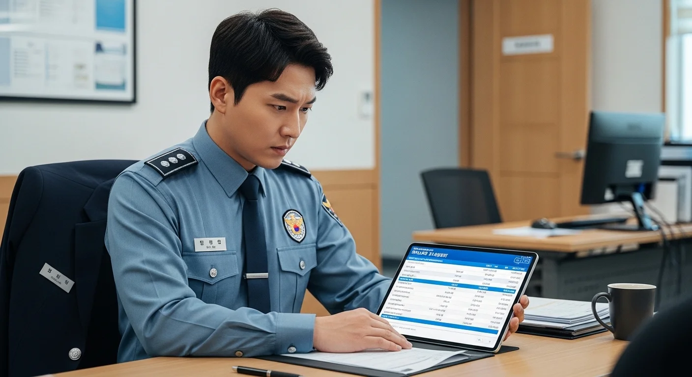 2026년 경찰 공무원 9급(순경) 1호봉 기본급 및 실수령액